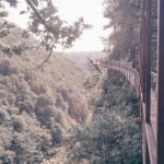 Beautiful view from Okatse Canyon's path in Georgia