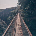 Beautiful view from Okatse Canyon's path in Georgia