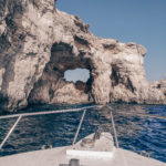 Ride boat around Comino Island Malta.  Find more about our travel to Malta during one week on www.atasteoffun.com