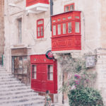 Beautiful gallery on the streets of Valletta, Malta, More on www.atasteoffun.com