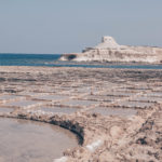 Xwejni Salt Pan in Gozo Malta.  Find more about our travel to Malta during one week on www.atasteoffun.com