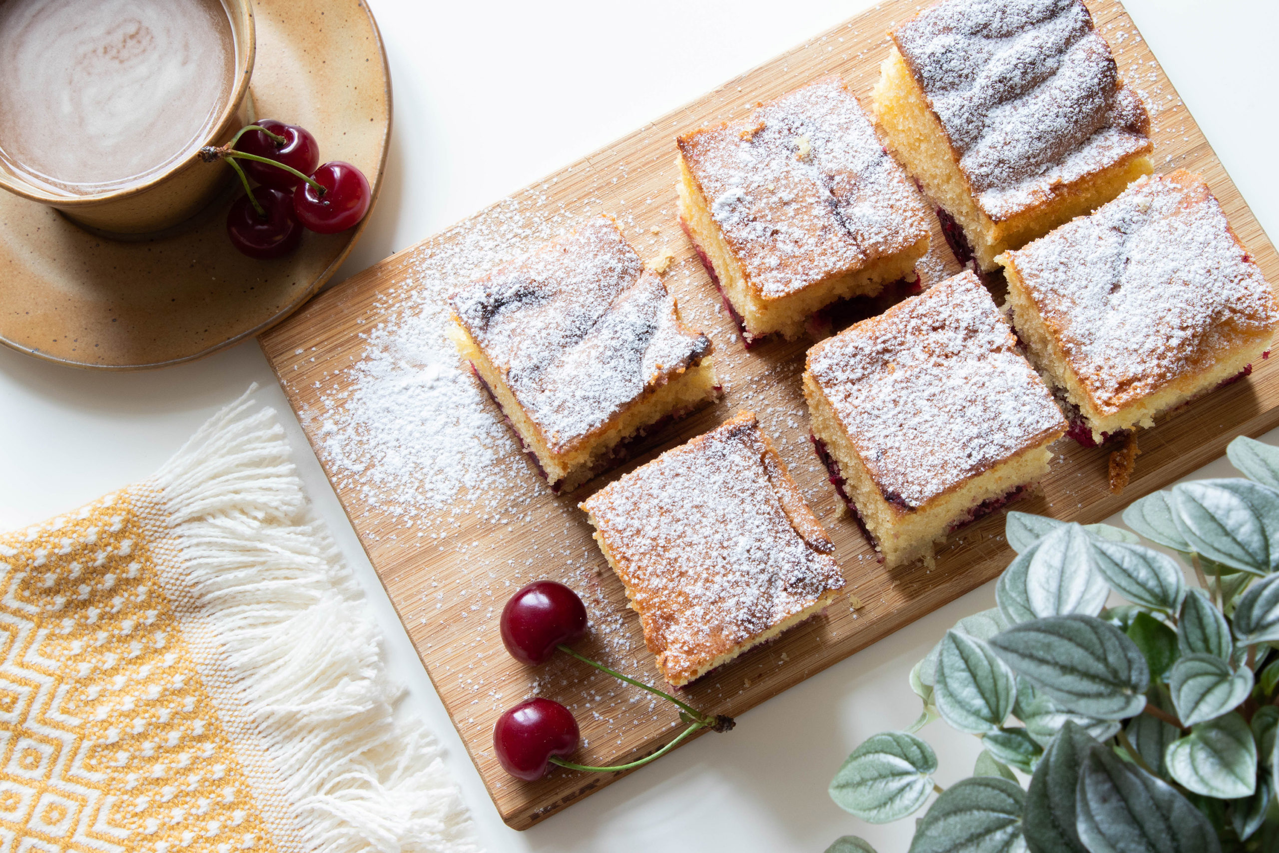 Cherry fruity cake recipe