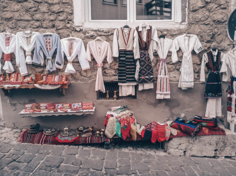 Beautiful Old Town of Ohrid in North Macedonia