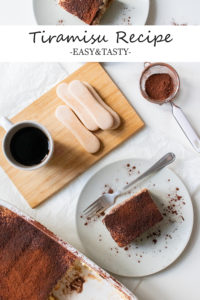 Tiramisu Recipe