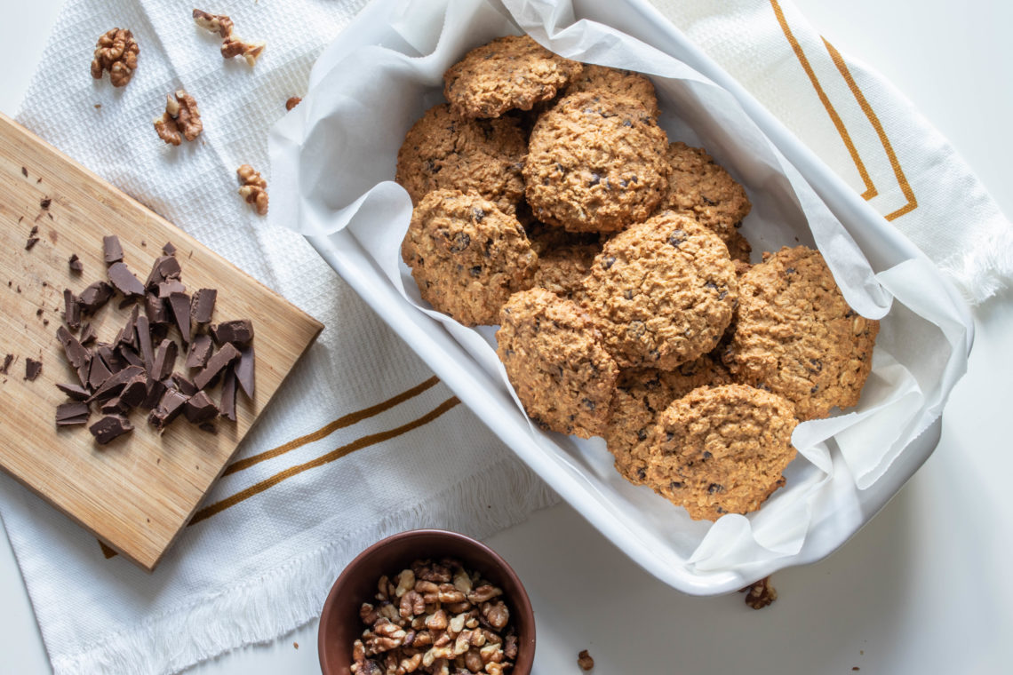 Chocolate chips pumpkin cookies recipe