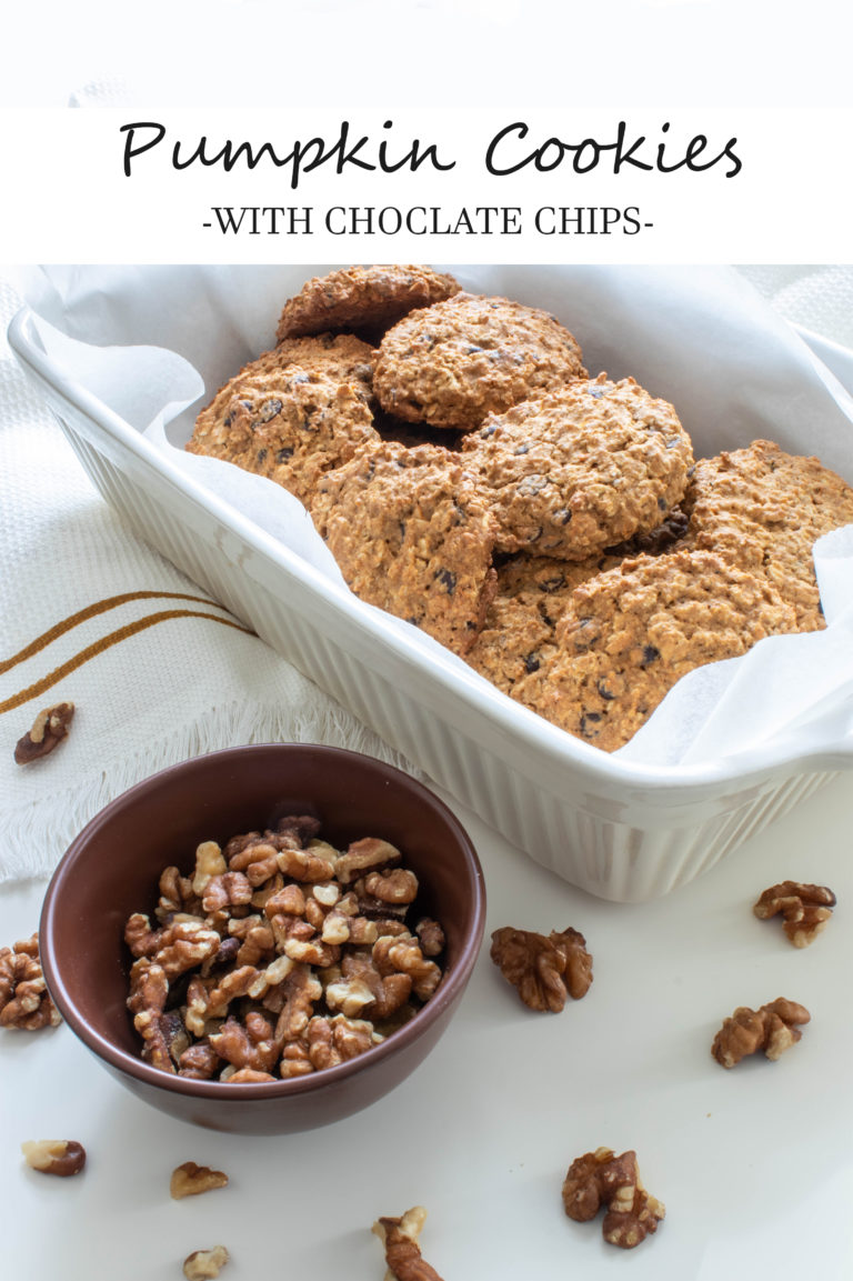 Chocolate chips pumpkin cookies recipe