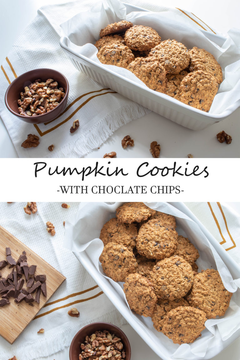 Chocolate chips pumpkin cookies recipe
