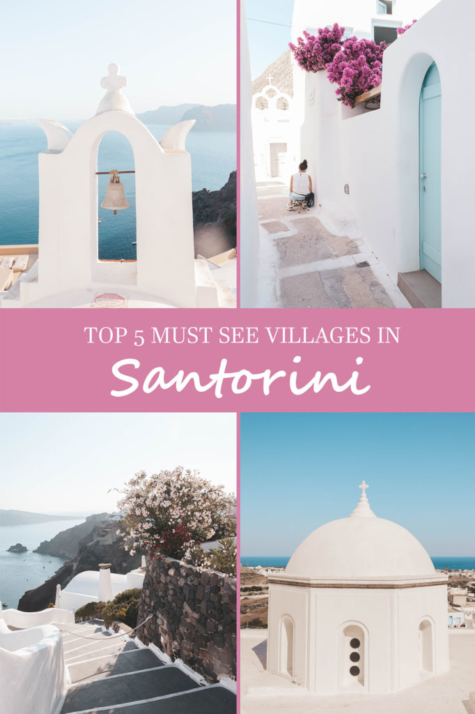 Top 5 villages to visit in Santorini