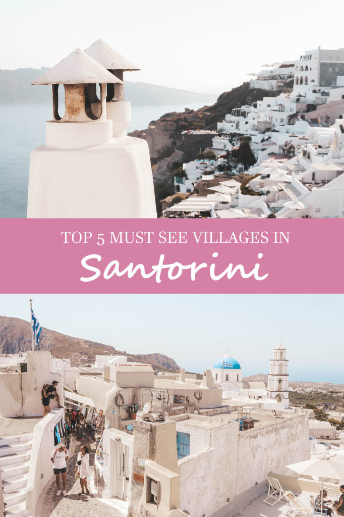 Top 5 villages to visit in Santorini