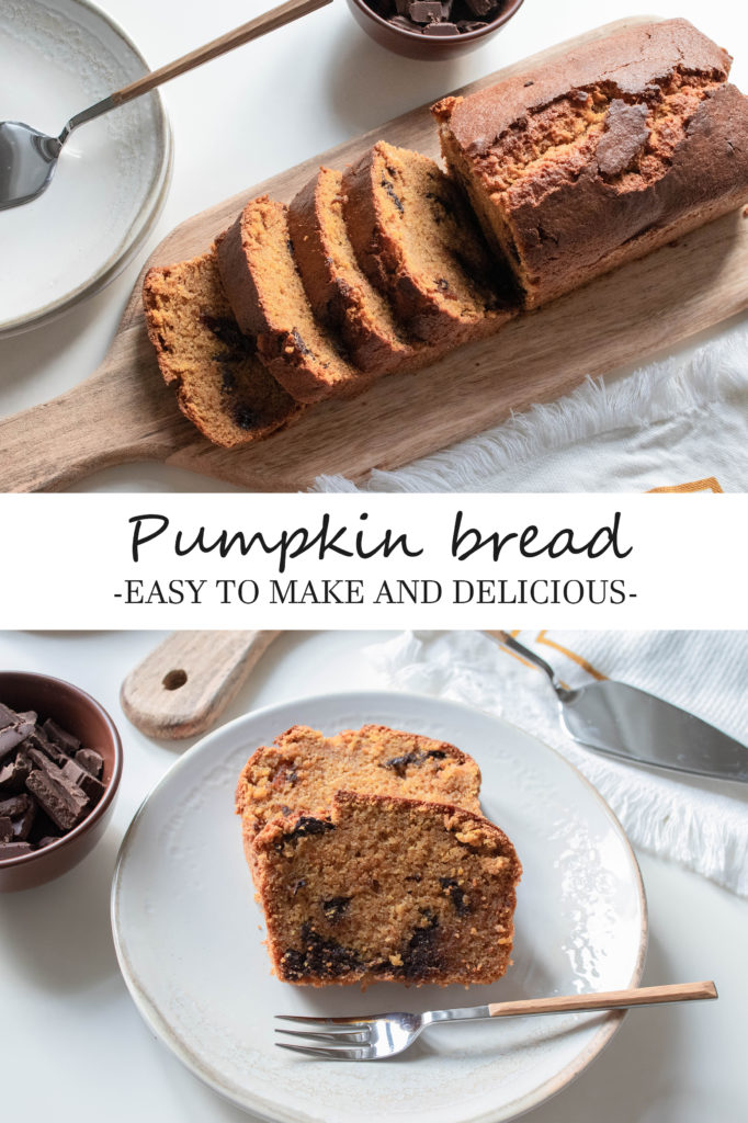 Pumpkin bread recipe