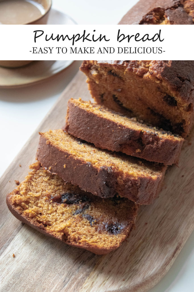 Pumpkin bread recipe